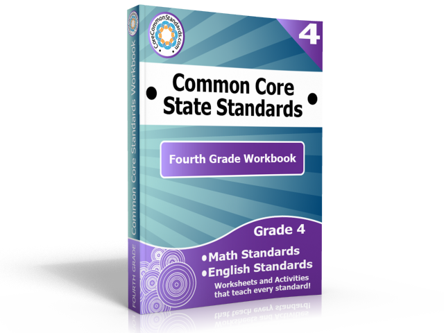 fourth grade common core standards workbook Free 4th Grade Common Core Workbook Giveaway