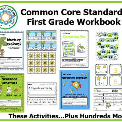 First Grade Common Core Activities