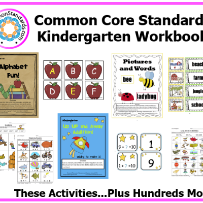 Kindergarten Common Core Activities