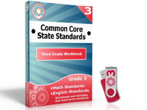 Third Grade Common Core Workbook USB