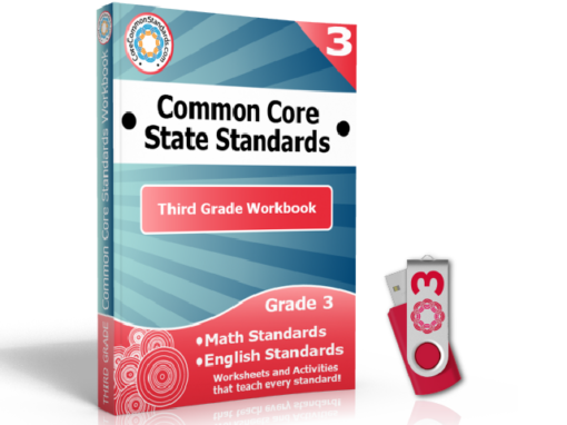 Third Grade Common Core Workbook USB
