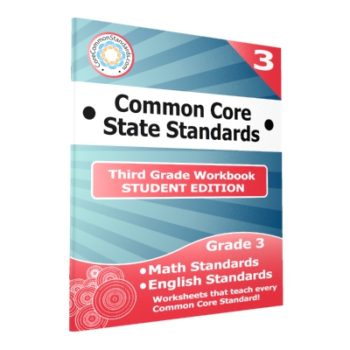 Third Grade Common Core Workbook - Student Editions