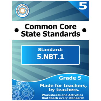 5.NBT.1 Fifth Grade Common Core Bundle
