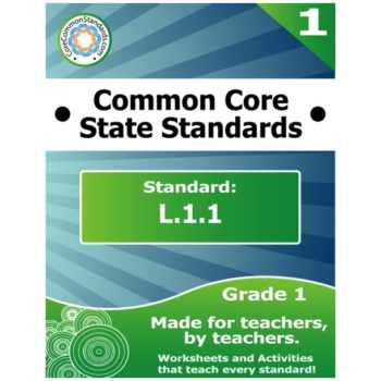 L.1.1 First Grade Common Core Bundle